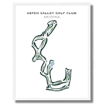 Buy the best printed golf course Aspen Valley Golf Club, Arizona ...
