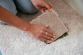 how to fix and patch stained carpeting