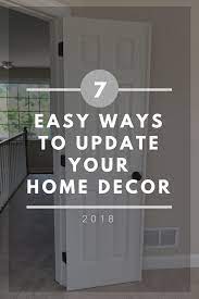 7 easy ways to update your home decor