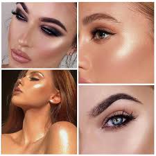 face glitter blush highlighter makeup