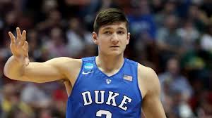 Allen dunking in the 2014. Nba Draft 2018 Grayson Allen Works Out With Celtics Nba Com Australia The Official Site Of The Nba