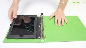Griffin Binder Insert For Ipad 4 Ipad 3 Review Youtube