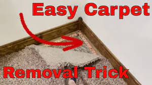 easy carpet removal diy and save money