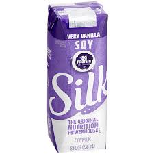 silk very vanilla soy milk 8 fl oz