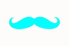 Image result for colored mustache