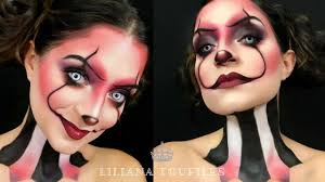 clown makeup tutorial halloween