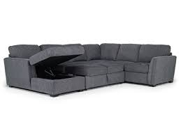 full pullout tux chaise sectional