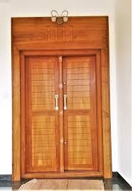 exterior teak wood double door size 9