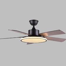 led ceiling fan with light for modern