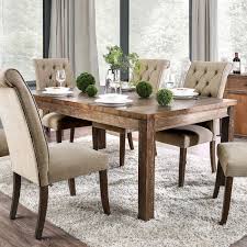 sania i dining table rustic oak