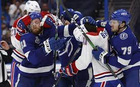Canadiens claw their way to game 4 win. Nikita Kucherov S 2 Goals Lead Lightning Past Canadiens In Opener Duluth News Tribune