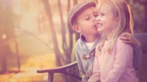 hd and boy kiss cute hd wallpaper