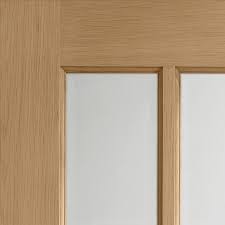 sa77 internal oak door with clear