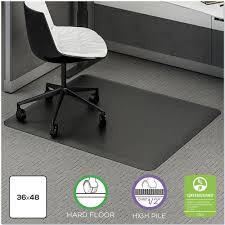 ergonomic sit stand mat 48 x 36 black