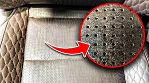 how to clean perforated leather super