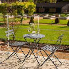 Metal Bistro Set By Hectare