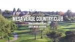 Membership - Mesa Verde Country Club