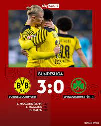 Bundesliga - Live Reporting for Borussia Dortmund vs Greuther Furth  December 15, 2021