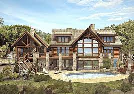 St Claire Ii Log Home Floor Plan By