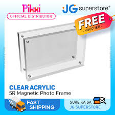 Pikxi 5r Clear Acrylic Magnetic Photo