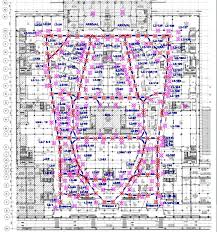 autocad drawing node and distance of