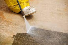 your concrete floor before staining it
