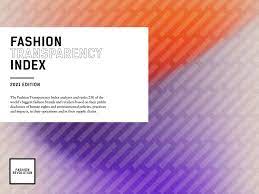 Fashion Transparency Index 2021 by Fashion Revolution - Issuu