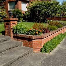 Retaining Wall For A Brick House