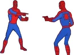 Search the imgflip meme database for popular memes and blank meme templates. Png Meme Spider Man Pointing At Spider Man By Supercaptainn On Deviantart
