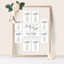 wedding seating charts the budget