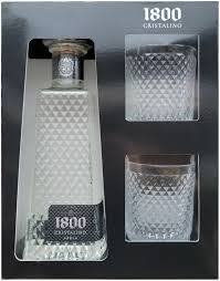 1800 cristalino anejo tequila gift