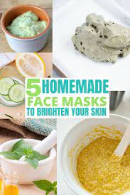 5 simple diy face masks for glowing