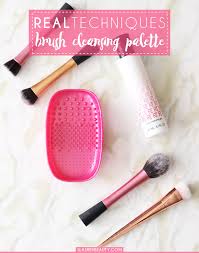 real techniques brush cleansing palette