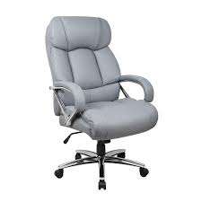 Most office chairs have wheels and swiveling functions that are additional features to the recline feature which keep you comfortable while you move around. Office Factor Leather Office Chair Fully Adjustable Big And Tall Office Chair Swivel Office Chair With Castor Wheels 500 Lbs Rated Leather Executive Chair Gray Walmart Com Walmart Com