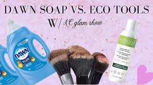 dawn soap vs eco tools best brush