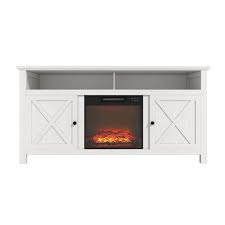 Shelves And 18 In Electric Fireplace