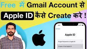 how to create apple id with gmail you
