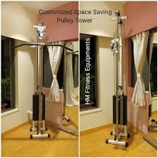 Wall Mount Pulley Tower Double Rope