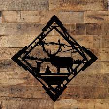 Buy Deer Metal Sign Cabin Wall Home
