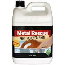 metal rescue rust remover bath oil