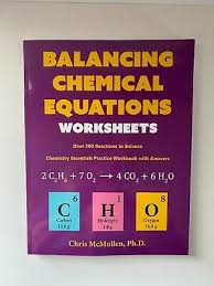 balancing chemical equations worksheets