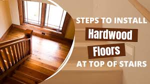 steps to install hardwood floors at top