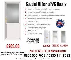 Upvc Doors With Free Uk Mainland Delivery