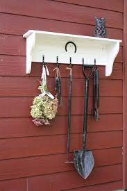 Garden Shelf And Tool Storage Outside
