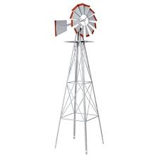 American Windmill Lawn Ornament 8 Ft