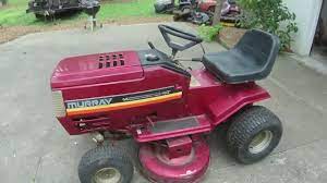 old murray riding mower