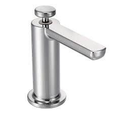 moen modern soap dispenser in chrome