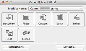 Canon ij scan utility is a useful scanner management utility that can help anyone to take full control over their cannon scanner and automate various services it provides. Canon Maxify Manuals Mb2300 Series Ij Scan Utility Main Screen