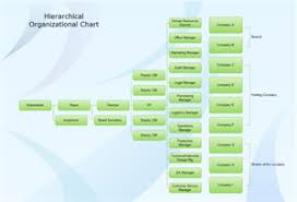 Human Resources Management Functional Hierarchy Diagram