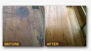 rejuvenate wood floor before and after